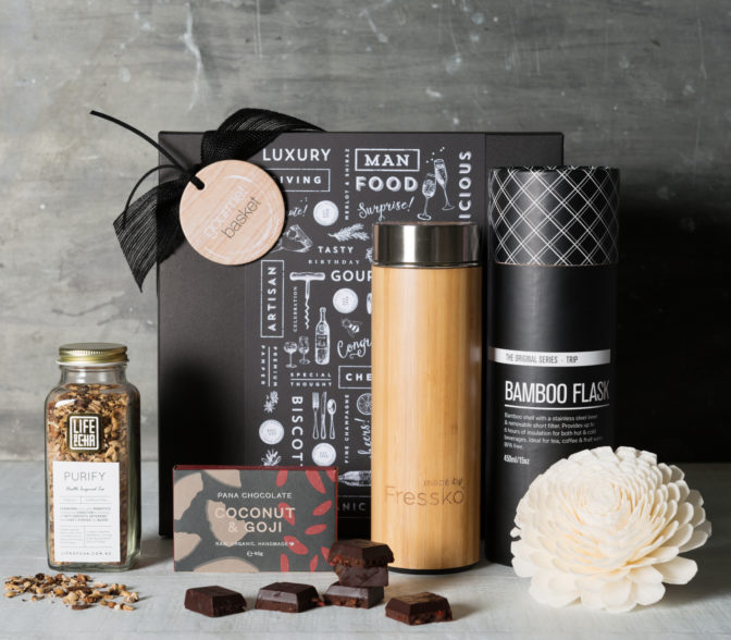 Purify Health inspired tea hampers